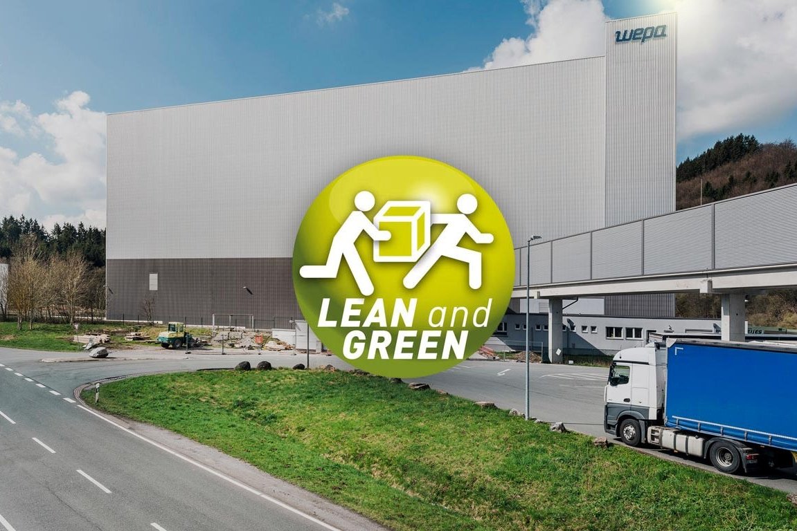 In 2013 we joined the non-profit initiative "Lean &amp; Green" to promote ecological issues in the warehouse and logistics area and to reduce CO₂ emissions. For example, sleeve diameters, packaging sizes and pallet heights were adapted to make optimum use of the loading volume of trucks, and approaches were developed in cooperation with our customers and forwarding agents to avoid empty runs.