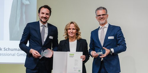 Hygienepapier Satino PureSoft mit Bundespreis Ecodesign ausgezeichnet