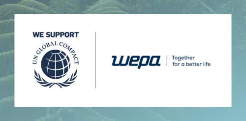 WEPA Group heeft zich nu verbonden aan het UN Global Compact initiatief