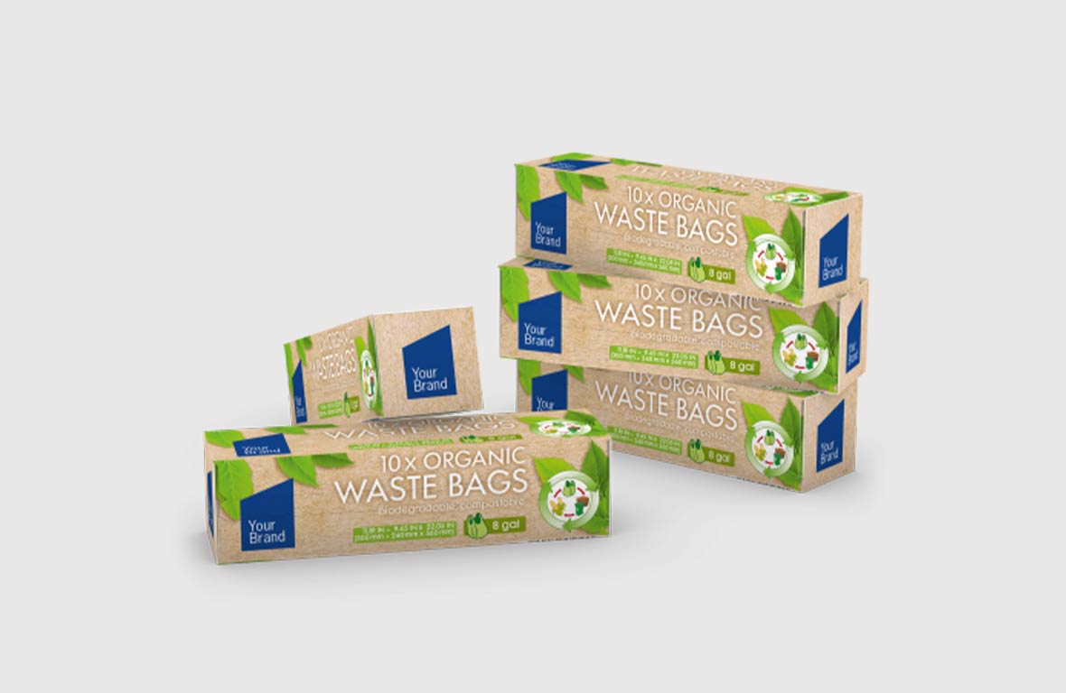 Biodegradable trash bags